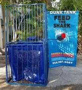 Dunk Tank with Feed the Shark banner Dunk Tank with Feed the Shark banner