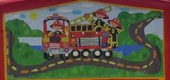 Fire Truck Banner Fire Truck Banner
