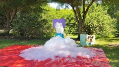 Foam machine with supplies. Foam machine with supplies.