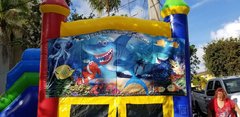 Under water School banner Under water School banner